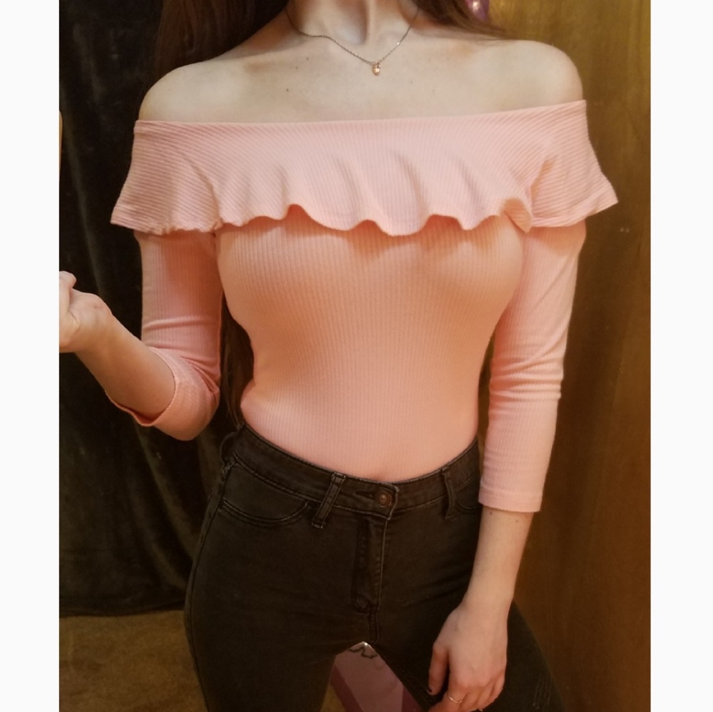 Forever 21 Off the Shoulder Bodysuit